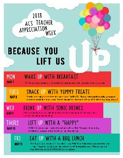 staff appreciation week annunciation